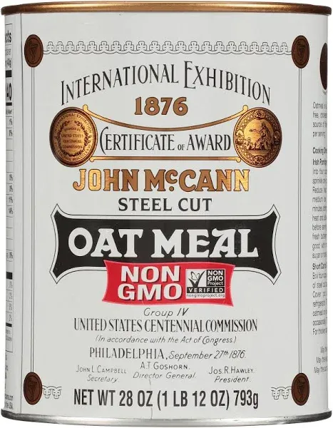 Mccann's, Steel Cut Irish Oatmeal, 28 oz