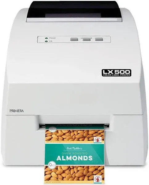 Primera LX500 Desktop Inkjet Printer - Color - Label Print - USB - 24" Print Length - 4" Print Width - 4800 x 1200 dpi - 4.25" Label Width