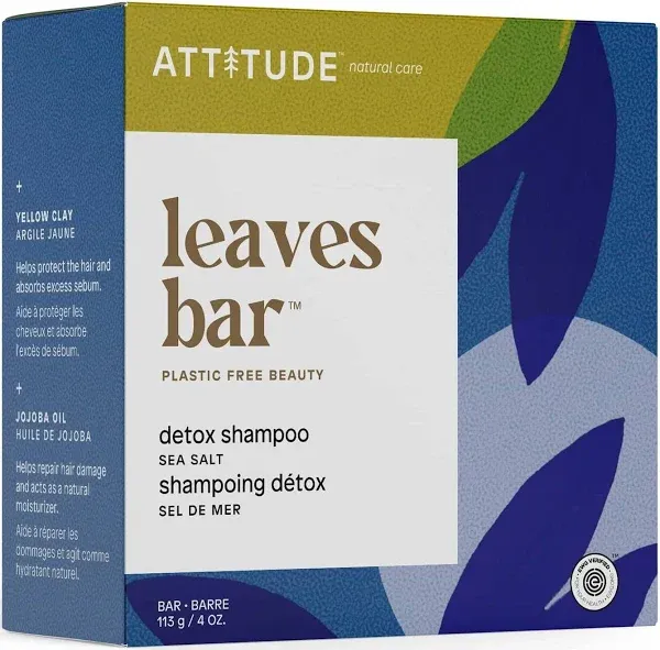 ATTITUDE Detox Shampoo Bar Sea Salt