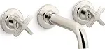 Kohler K-T35909-3 Castia by Studio McGee Wall-Mount Bathroom Sink Faucet Trim, 1.2 GPM - Vibrant Polished Nickel