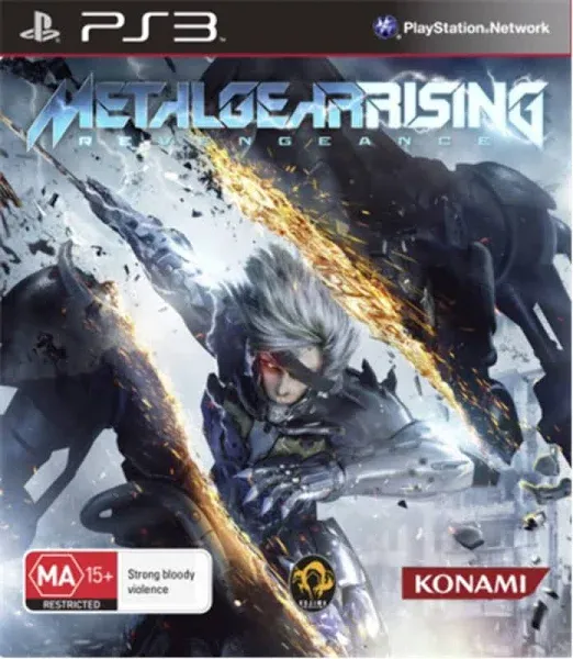 Metal Gear Rising (Xbox 360) Complete CIB w/ Manual, Tested GREAT