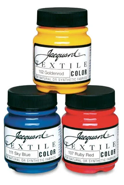 Jacquard Permanent Textile Color 2.25 oz. Jar - Raw Umber