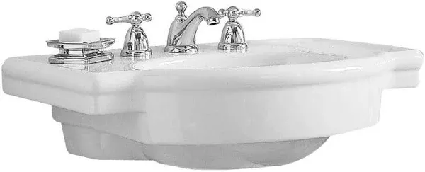 American Standard Retrospect Pedestal Console Sink Top