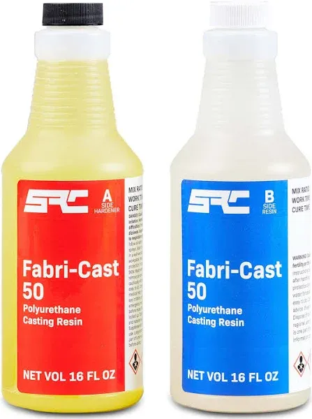 Specialty Resin & Chemical Fabri-Cast 50 [1 Gallon Kit] | 2-Part Polyu