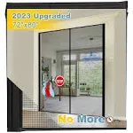 Fiberglass Magnetic Screen Door for French &amp; Sliding Doors: Fits Door Size 70...