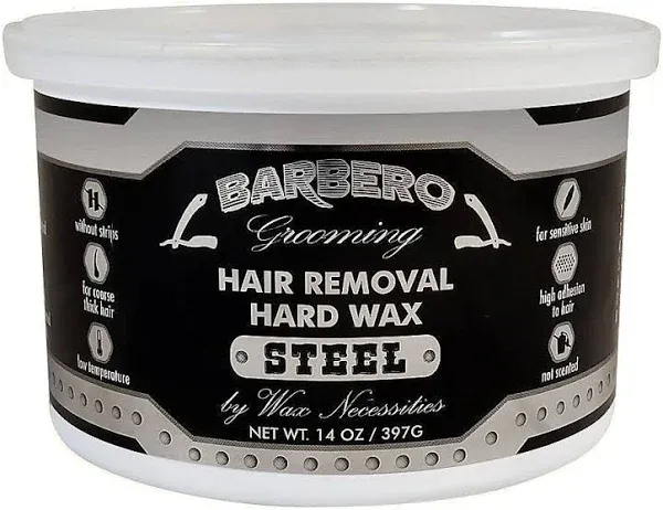 Barbero Hair Removal Hard Wax Tin