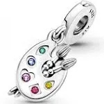 Pandora 799320C01 Moments - Artist's Palette - Hangende Bedel