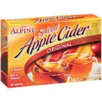 Alpine Drink Mix, Instant, Spiced Apple Cider, Original - 10 pack, 0.74 oz pouches