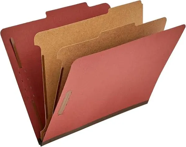 Office Depot Pressboard Classification Folders with Fasteners