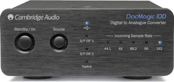 Cambridge Audio DacMagic 100 DAC; D/A Converter; Silver