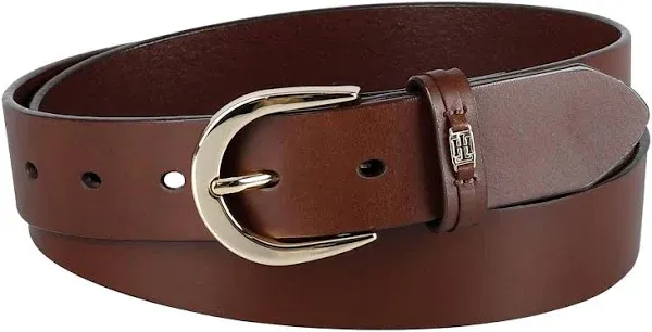 Tommy Hilfiger Women's Signature Leather Jean Belt