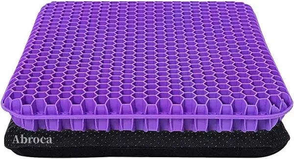 Double Thick Gel Seat Cushion for Long Sitting