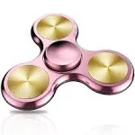 ATESSON Fidget Spinner Toys, Durable High Speed Bearing Metal Hand Finger Spinners EDC ADHD Focus Anxiety Stress Relief Boredom Killing Time Toys for Kids Adults Purple