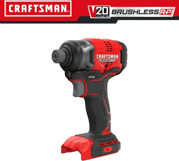 Craftsman V20 Brushless RP Cordless 1/4 in. Impact Driver