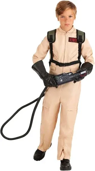 Ghostbusters Costume with Proton Pack Accessory for Toddlers, Ghostbusters Jumpsuit, Ghost Hunter for Halloween