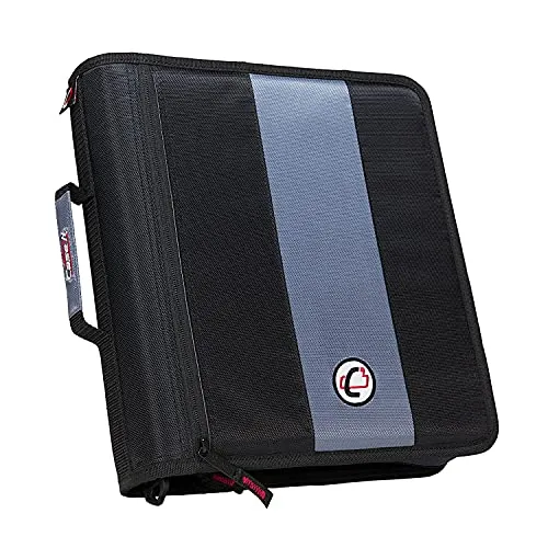 Case-it Classic 2-Ring Zipper Binder