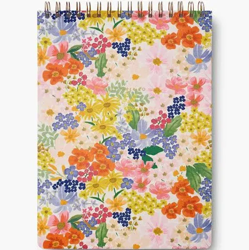 Rifle Paper Co. Margaux Large Top Spiral Notebook