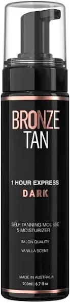 Bronze Tan 1 Hour Express Dark Self Tanner 200ml