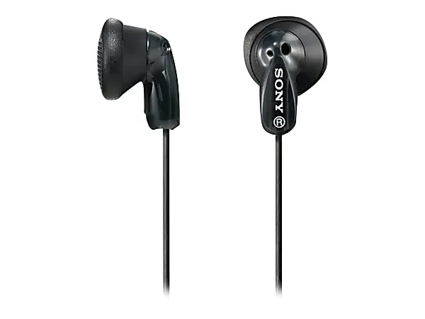 Sony MDR Headphones, Black (MDR-E9LP/BLK)