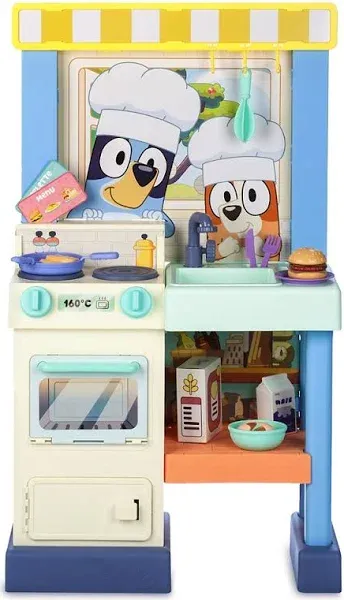 Bluey Cook with Chef Kitchen Playset