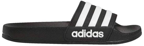 Adidas Kids Adilette Shower - Black/White UK 4