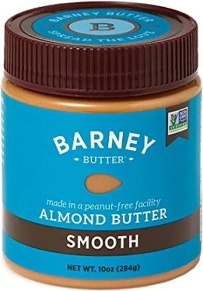 Barney Butter, Almond Butter, Bare Smooth, 10 oz
 | Pack of 6