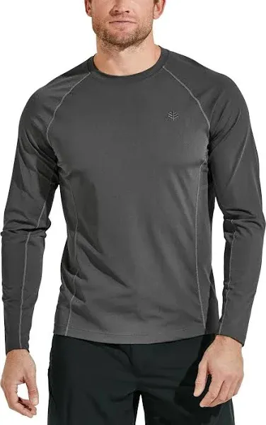 Coolibar Men's Hightide Long Sleeve Swim Shirt