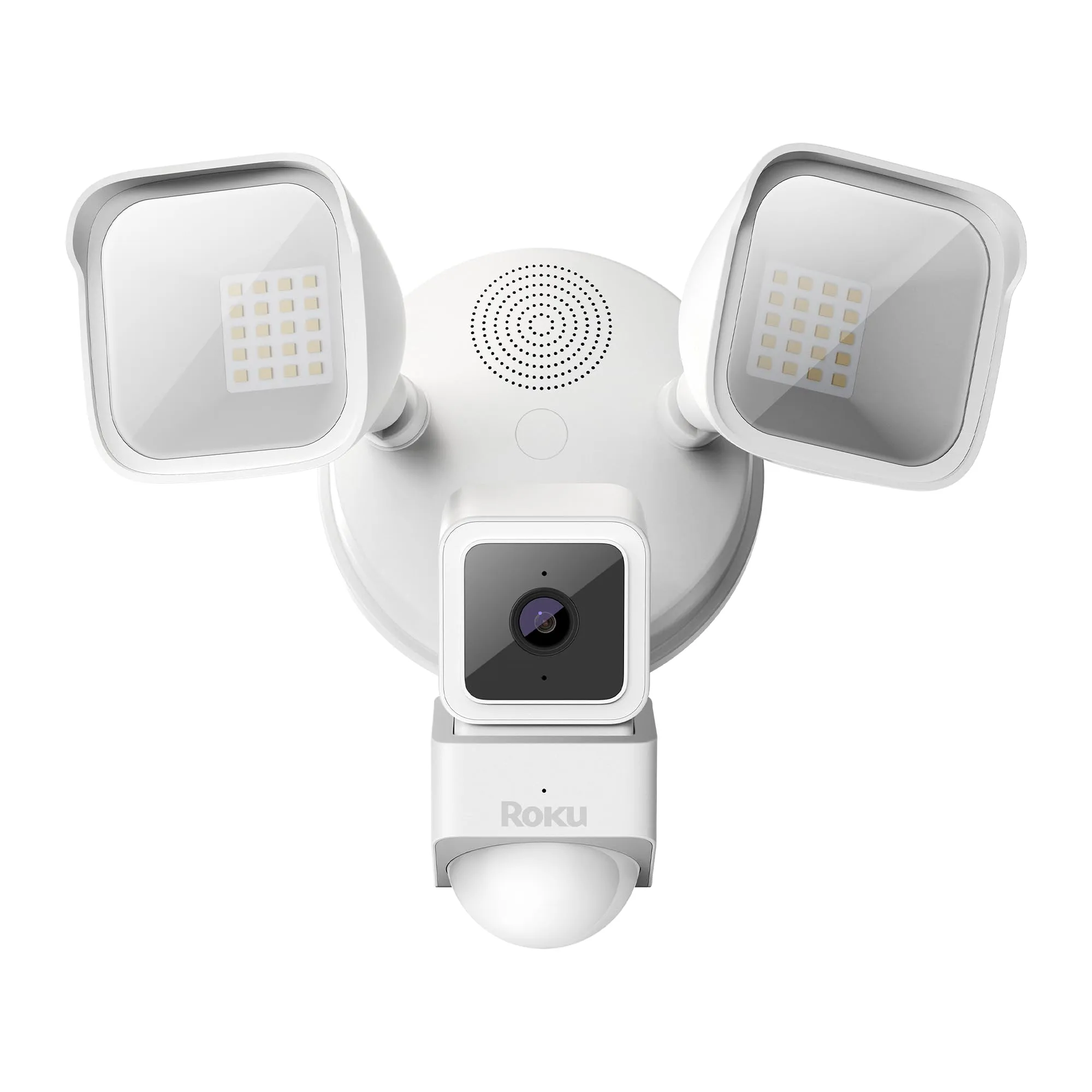 Roku Smart Home Floodlight Camera SE Wi-Fi®-Connect<wbr/>ed - Wired Security Surveilla