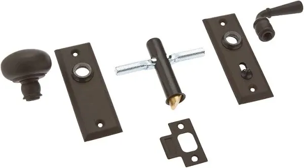 Deltana SDL980U10B Solid Brass Storm Door Latch, Oil Rubbed Bronze