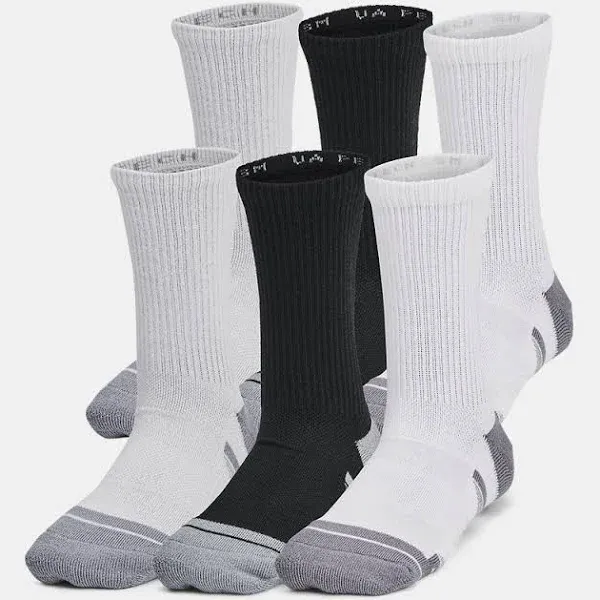 Kids' UA Performance Tech 6-Pack Crew Socks