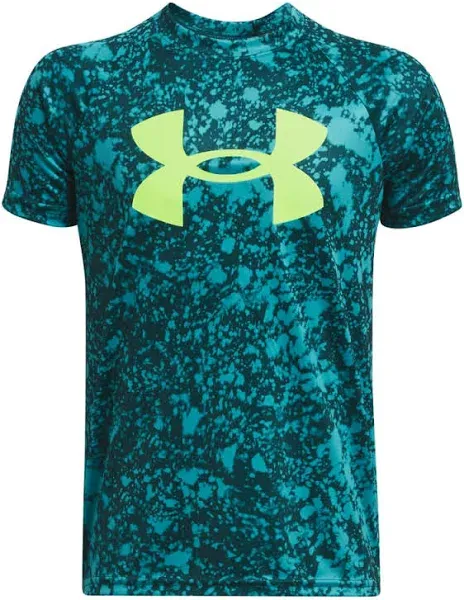 Boys' UA Tech™ Big Logo Printed Short Sleeve