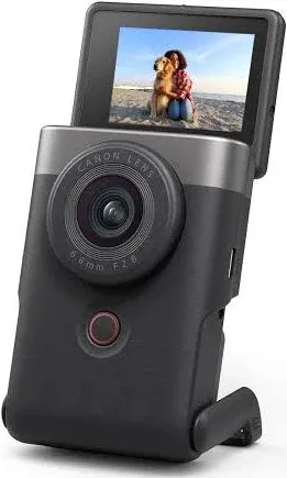 Canon PowerShot V10 Vlog Camera - Black