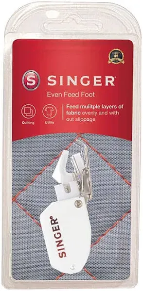 NEW SEALED Singer  Even  Fed Foot  Part # 250069796 - Quilting &amp; Utility-