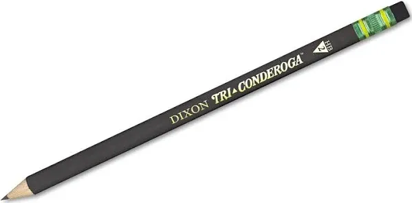 Dixon Tri-Conderoga Triangular #2 Woodcase Oversized Pencil