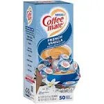 Coffee-Mate Liquid Creamer Singles - French Vanilla - 50/Box