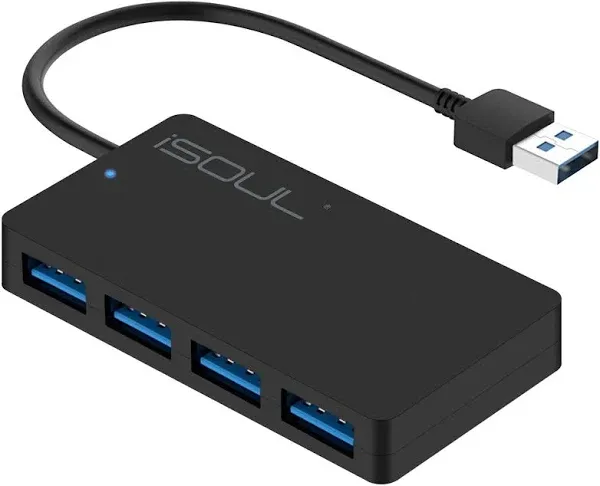 isoul 4 port 3.0 usb hub. Brand New In Original Box.