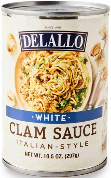 Delallo Clam Sauce White