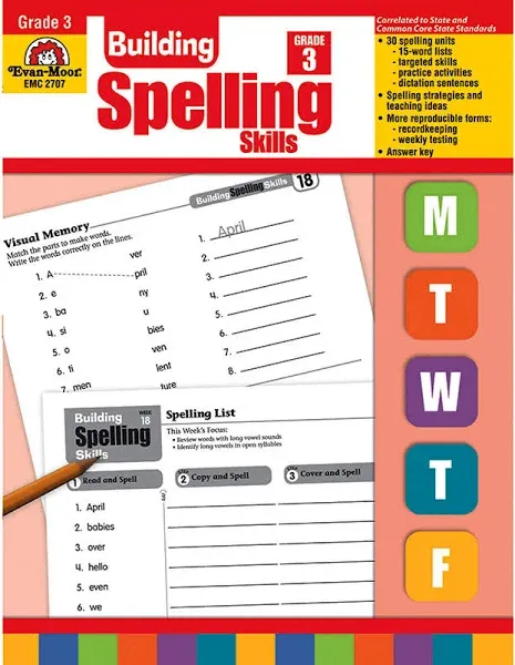 Building Spelling Skills, Grade 3 - E-book