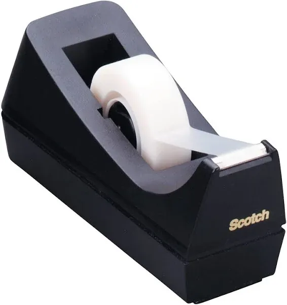 Scotch C38-BK Desk Tape Dispenser - Black NEW IN BOX