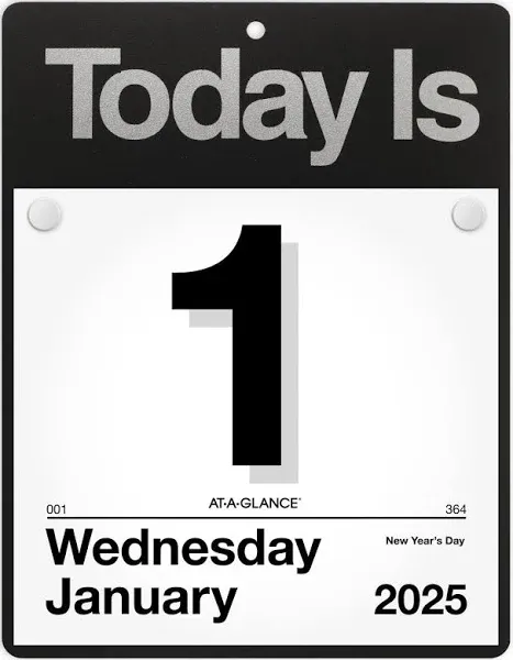 AT-A-GLANCE Today Is Wall Calendar