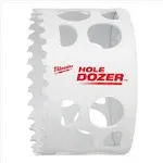 Milwaukee 49-56-9638 3-1/8" Hole Dozer Bi-Metal Hole Saw