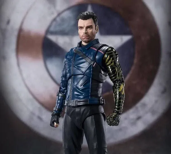 Bandai - Bucky Barnes &#034;The Falcon and the Winter Soldier&#034; Figure