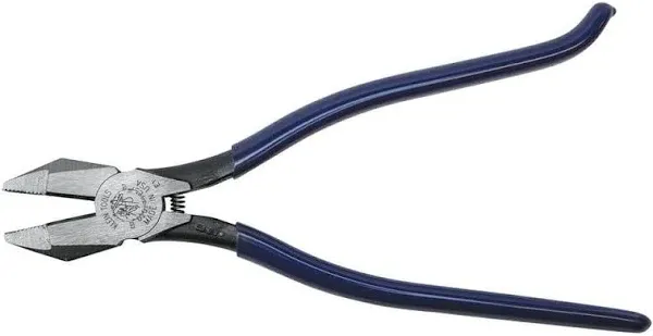 Klein Tools D201-7CST Ironworker's Pliers, 9" with Spring