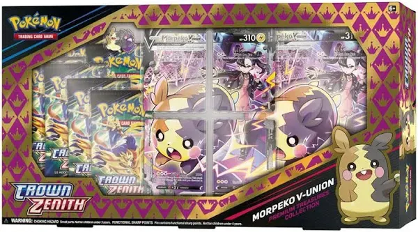 POKEMON TCG: CZ Premium Treasures Morpeko V Union Factory Sealed Box