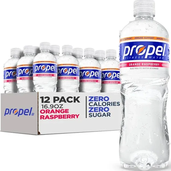 Propel Orange Raspberry Electrolyte Drinking Water