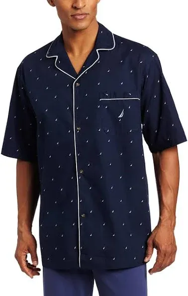 Nautica Men's Signature Pajama Shirt