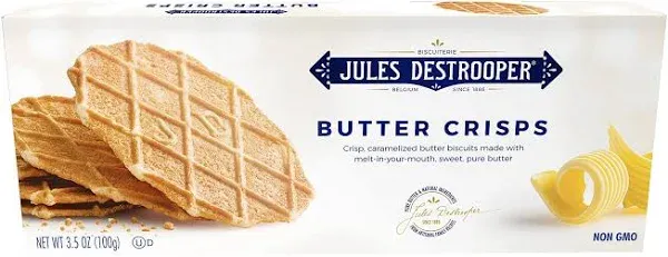 Jules Destrooper Butter Crisps - 3.5 oz