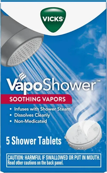 Vicks VapoShower Aromatherapy Shower Tablets