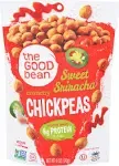 The Good Bean Crunchy Chickpeas Snacks, Sweet Sriracha , 6 Ounce