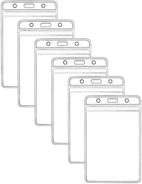 KINGSUM Vertical ID Badge Holders